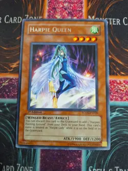 Yu-Gi-Oh! Harpie Queen FOTB-EN020 Rare 1st Edition NM/LP - Image 1