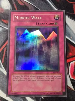 Yugioh! Mirror Wall - PSV-016 Super Rare, Unlimited - LP - Image 1