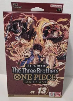 One Piece TCG The Three Brothers Ultra Deck ST-13 - SEALED - Image 1