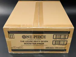 One Piece OP14-EB04 The Azure Sea's Seven English 12 Booster Box Case Sealed - Image 2