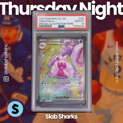 2023 POKEMON S&V PALDEA EVOLVED #262/193 TINKATON EX SPECIAL ILLUSTRATION PSA 10 - Image 1