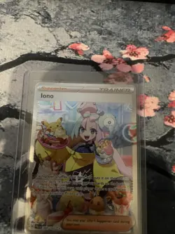 Iono - 269/193 - Pokemon Paldea Evolved Special Illustration Rare NM - Image 1