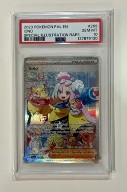 Pokemon TCG - Iono SIR 269/193 SV Paldea Evolved - PSA 10 - Image 1