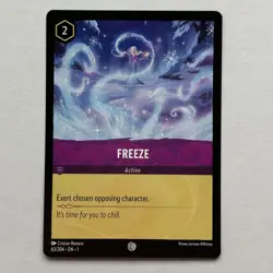 Freeze 63/204 Disney Lorcana The First Chapter Regular Common Card NM - Image 1