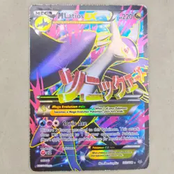 Pokemon TCG M Latios EX 102/108 HP Heavily Played Mega Card - Image 1