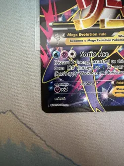 Pokemon TCG Roaring Skies M Mega Latios EX Full Art Card - 102/108 mp - Image 5