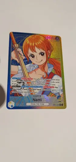 One Piece TCG Op11-041 Nami Leader Alt Art - Image 1