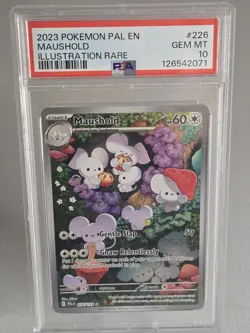 PSA 10 Maushold Paldea Evolved Holo Illustration Rare 226/193 GEM MINT Pokemon - Image 1