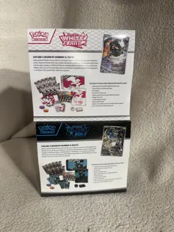 Pokemon TCG White Flare and Black Bolt ETB Lot Factory Sealed Elite Trainer Box - Image 2