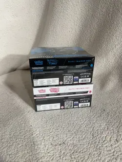 Pokemon TCG White Flare and Black Bolt ETB Lot Factory Sealed Elite Trainer Box - Image 5