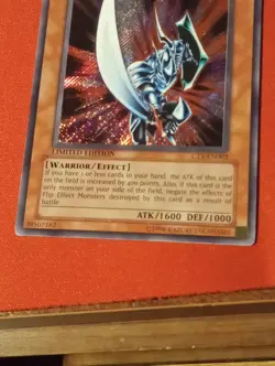 Blade Knight CT1-EN002 Limited Edition Secret Rare VLP/NM Great Condition - Image 3