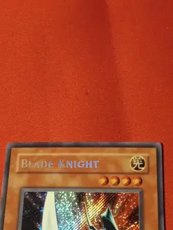 Blade Knight CT1-EN002 Limited Edition Secret Rare VLP/NM Great Condition - Image 4