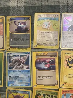 Collection Lot of 104 Pokemon Cards Mixed Era Vintage *DAMAGED* - Image 2