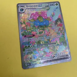 Venusaur EX 198/165 SV:151 English SIR Pokemon Card Pokemon TCG Alt Art - Image 4