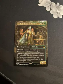 Lathril, Blade Of Elves Bordlerless 0349 - MTG Lord Of The Rings - Image 1