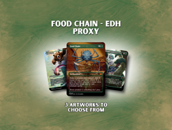 Food Chain - Custom Magic: The Gathering Card - Image 1