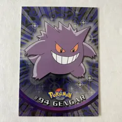 Pokemon Tv Animation Edition Series 2 Gengar #94 Holo Foil Blue Logo 2000 LP/NM. - Image 1