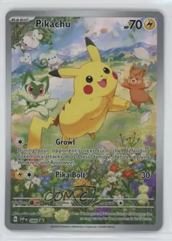 Pikachu (Paldea Adventure Chest) Holo Pokemon Scarlet & Violet Black Star Promo - Image 1