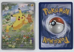 Pikachu (Paldea Adventure Chest) Holo Pokemon Scarlet & Violet Black Star Promo - Image 3