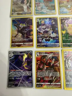 Pokemon 12 Card Lot of 8 Trainer Gallery 4 Illustration Rare Pikachu Celebration - Image 2