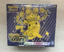 Pokemon TCG Surging Sparks Elite Trainer Box ETB New, Factory Sealed, Quantity - Image 1