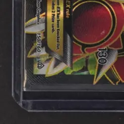 2015 POKEMON XY PRIMAL CLASH #150/160 GROUDON EX FULL ART - Image 4