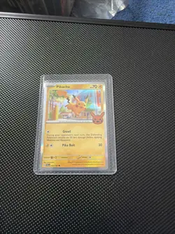 Pokemon 62/193 Pikachu Holo Trick Or Trade 2023 - Image 1