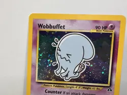Wobbuffet 16/75 Holo Rare Neo Discovery Pokemon 2001 Vintage - Image 4