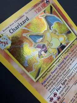 Charizard 4/130 Base Set 2 Holo Unlimited Rare Card MP Condition Pokemon TCG - Image 2