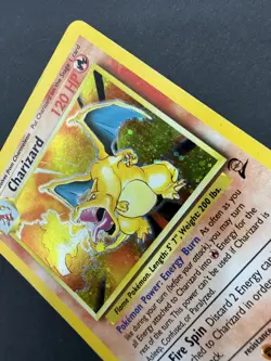 Charizard 4/130 Base Set 2 Holo Unlimited Rare Card MP Condition Pokemon TCG - Image 3