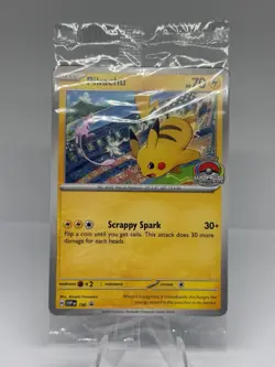Pokemon TCG Pikachu Svp190 2024 World Championships Stamped Promo Sealed - Image 1