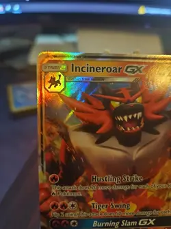 Pokemon Incineroar GX TCG Sun & Moon Holo Ultra Rare Card 27/149 NM - Image 2