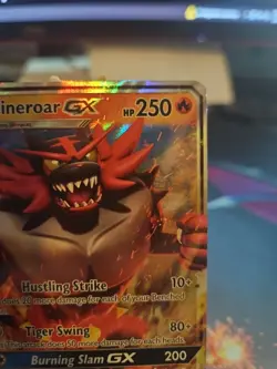 Pokemon Incineroar GX TCG Sun & Moon Holo Ultra Rare Card 27/149 NM - Image 3