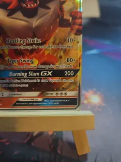 Pokemon Incineroar GX TCG Sun & Moon Holo Ultra Rare Card 27/149 NM - Image 4