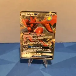 Pokemon TCG Scizor GX Full Art Holo Ultra Rare Celestial Storm 90/168 - Image 1