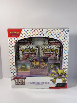 Pokemon TCG: Scarlet & Violet-151 Alakazam ex Collection Booster Box 820650855269 - Image 1