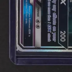 2017 POKEMON SHINING LEGENDS #78/73 MEWTWO GX SECRET RARE - Image 4