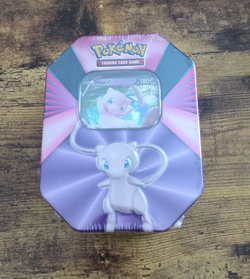 Pokemon TCG Mew V Forces Tin - New & Factory Sealed - 4 packs + Holo Promo - Image 1