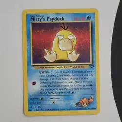 Pokemon TCG Misty's Psyduck 90/132 Gym Challenge Common 2000 - Image 1
