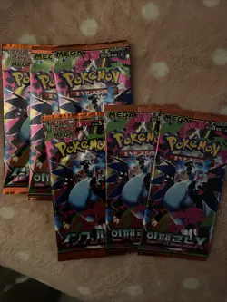 POKEMON INFERNO X BOOSTER PACKS LOT ! SIX PACKS 🔥🔥MEGA JAPANESE BANGERS - Image 1