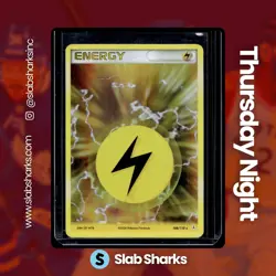2006 POKEMON EX HOLON PHANTOMS #108/110 LIGHTNING ENERGY HOLO - Image 1