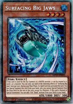 Yugioh Surfacing Big Jaws ROTA-EN001 1st Edition Ultra Rare NM - Image 1