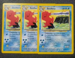 1x Octillery 34/64 Uncommon Neo Revelation Pokemon Vintage WOTC NM 2001 - Image 1