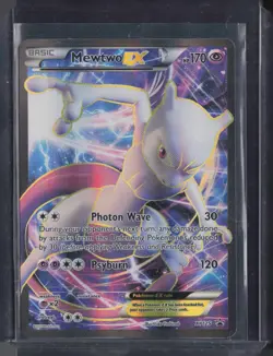 2016 Pokemon XY Black Star Promo #XY125 Mewtwo EX - Image 1