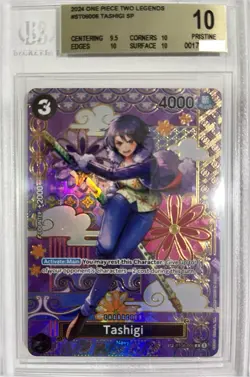One Piece Tashigi SP ST06-006 OP08 Two Legends BGS Pristine 10 - Image 1
