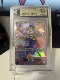 One Piece Tashigi SP ST06-006 OP08 Two Legends BGS Gem Mint 9.5 - Image 1