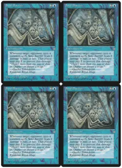 MTG Soul Barrier x4 Ice Age Uncommon NM/LP Playset - Image 1