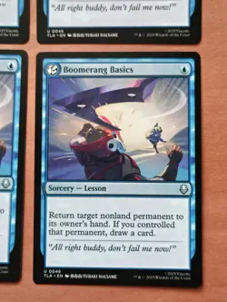 4x Boomerang Basics **NEAR MINT** **UNPLAYED** MTG - Image 4