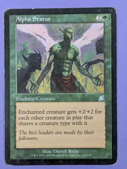 MTG Magic The Gathering: Scourge: Alpha Status #110/143 Uncommon - HP - Image 1