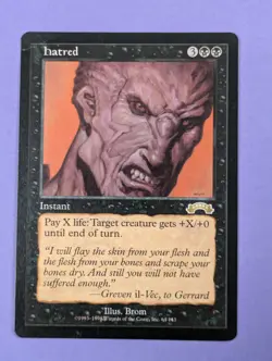 MTG Magic The Gathering: Exodus: Hatred Rare #61/43 - LP - Image 3